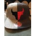 Mitchell & Ness Split Heather Gray NBA Chicago Bulls snapback Adjustable Hat Cap  eb-78541367